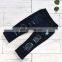 Ladies in Europe and the United States woven high-quality cotton rubber jacket denim holes stretch pants + headband set of three