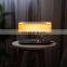MESUN Hot Sale Modern Design Wooden Lamp LED Bedside Light With Wireless Charger