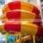 Attractive Fiberglass Body Water Slides Pool Big Spiral Slide