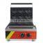 fish waffle maker/waffle making machine/commercial waffle maker with ce