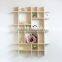 Custom unfinished modern decorative wall wooden shelves