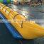 factory pvc Tarpaulin Inflatable banana boat ,inflatable sport game for sale