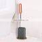 Masthome TRP soft easy brush and holder price silicone head plastic cleaning toilet brush