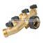 4 Way Garden Water Tap Connector Water Hose Splitter