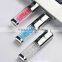 3D customized logo crystal glass 8gb usb flash drive 2.0 to 3.0 with led light