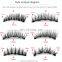 2021 New styles top quality 3D magnets powerful mink eye lashes silk false magnetic eyelashes