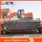 China supplier of amphibious pontoons for 20 t excavator assembly max 13m arm in Hefei Anhui