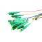 12 color SC,LC, FC, ST, single mode, Multi-mode, pigtail om3 lc