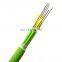 FTTH 8 Core MM50/125 Hi Tensile TPU Indoor Cableing Fiber Optic Cable