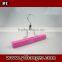 Pink hair weave hanger wooden hair extension hanger and package bag