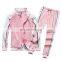 Factory custom logo new spring and autumn men's long-sleeved casual 2-piece cardigan zipper sports jacket jogging suit