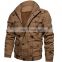 Men's wholesale high quality custom jacket with zipper coat hot sale plus size slim jacket winter coat for men