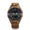Minimalist Mens Luxury Wooden Watches BOBO BIRD Customized OEM Wood Watch for Men