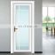 High quality French style double glazed frosted glass aluminum swing door