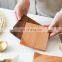 wholesale custom latest design beech wooden cup mat eco-friendly waterproof coffee cup coaster