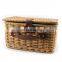K&B wholesale custom new design high quality handmade natural rattan wicker set picnic basket