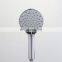 Hot Sale 3 Function ABS New Chrome Plastic 3D Face Design Cheap High Pressure Rainfall Hand Held Shower Head With Spray Gun