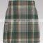 China made 100% Cotton Yarn Dyed Check Fabric for Long Coat and Skirt