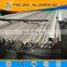 China aluminium profile factory selling standard size aluminium extrusion  angle profiles