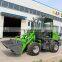 Home USE CE approved ZL08F 908 800KGS mini front end small farming wheel loader 4 wheel drive loader for clean