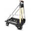 Mute wheel foldable small trolley aluminum trolley old travel shopping to move goods to buy food