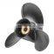 Aluminum alloy/stainless steel marine outboard motor standard Propeller