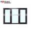 NFRC AS2047 Standard Custom Size 3 Pane Aluminum Double Casement Windows