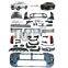 MAICTOP car body kit front bumper headlight hood for hilux vigo 2005-2018 upgrade to rocco 2021