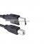 Hot recommended oem service 10m black usb printer cable , 28AGW printer cable