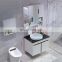 24 inch modern bathroom vanity combo Mirror Cabinet and faucet single sink
