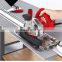 LIVTER 45 degree large size chamfering saw tile cutting machine with rail / electric tile cutter set