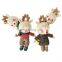 Handmade Amigurumi Reindeer Toy, Wooden Teether Ring, Crochet Reindeer Rattle Vietnam Supplier Cheap Wholesale