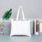 wholesale high quality 100% recycled cotton bag cheap 12oz blank custom logo canvas tote bag promotional plain canvas bag
