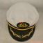 Manufacturers wholesale new white sailor hat flat Europe and the United States navy hat party hats navy captain wind