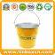 3L/5L/8L Customized Heineken Galvanized Tin Ice Bucket With Double Sides Printing and Handle For Beer