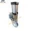 DN65 Pneumatic Stainless Steel  Ceramic lined Knife Gate Valve
