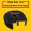 Organ style dust cover - Organ style guide rail protective cover - Mechanical equipment protective cover