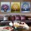 handmade modern art wall picture knife flower oil painting JH-361