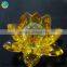 European Style Gold Crystal Lotus Flower for Table Decorations