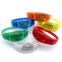 Customizable Event Light-Up Silicone Sound Activated LED Bracelet Features LED Flashing for Concert Parties Christmas Halloween