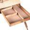 Large Solid Beech Wood Painting H-Frame Foldable Wooden Easel Stand Easel With Storage Drawer and Palette