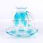 Customized sizes crystal tableware for wine lead-free wate glass cup /glass water bottle
