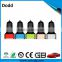 Wholesale universal car charger usb many colors