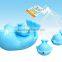 bath toys family, water squirter and Squeaky function. bath duck