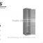 3 tiers steel storage clothes cabinet for students or workers