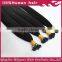 Qingdao 100% loose human hair bulk extension