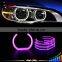 2016 new crystal halo rings for bmw rgb led angel eyes colors