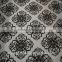 african 3d flower pattern jacquard fabric for grount mat