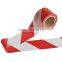 Red And White With SGS And TUV Certification Warning Tape