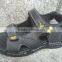black fashion desigh for men sandal shoes